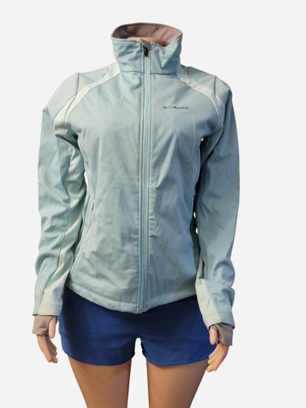 Columbia Women's Pale Blue Full‑Zip Utility Jacket